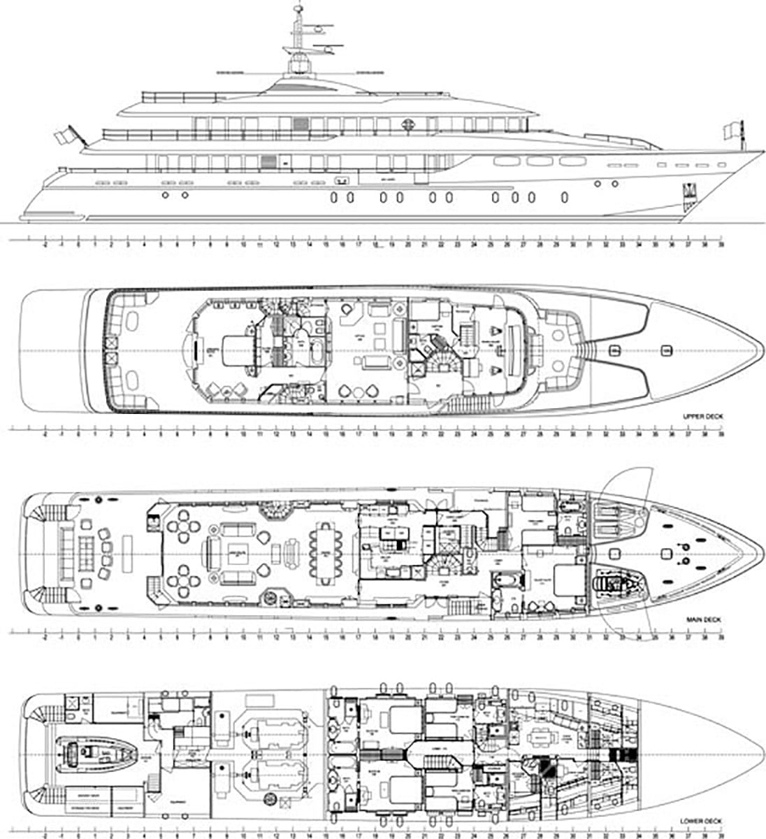 O'ceanos - 49m - Mondomarine - for charter