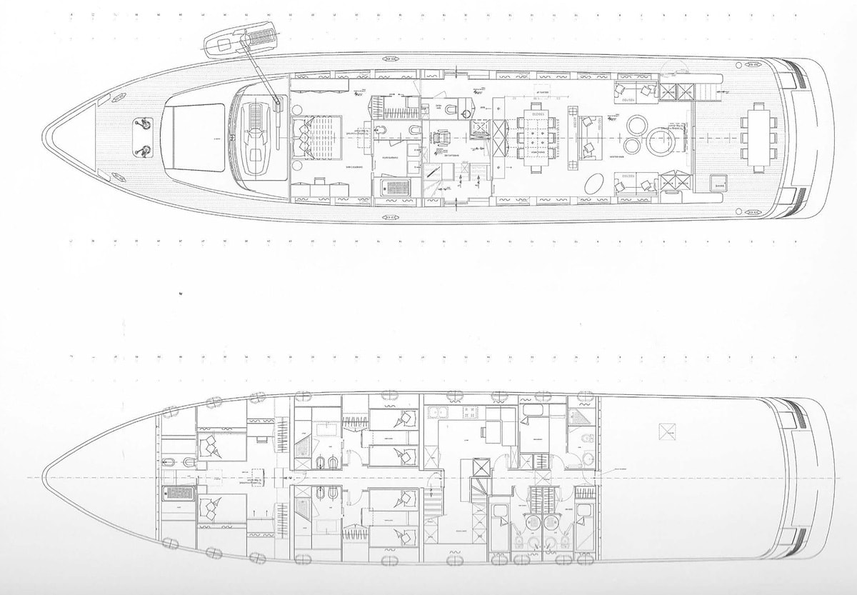 M/Y LUMAR-34m-Cantieri Navali Lavagna-Admiral-for charter